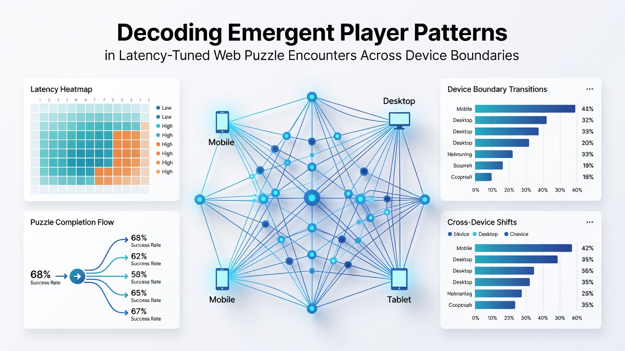 Diagramm zur Analyse von Spielermustern in cross-device Puzzle-Sessions
