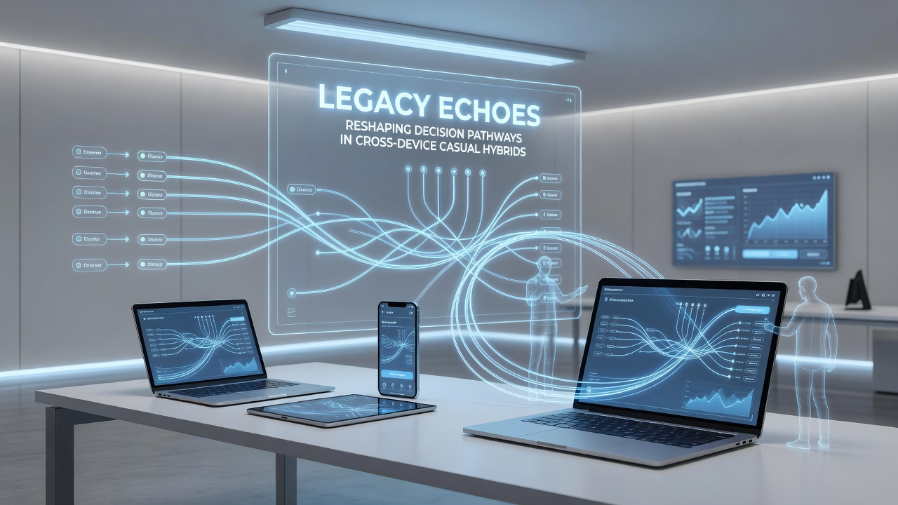 Darstellung von Entscheidungspfaden in Casual-Hybriden mit Legacy-Einflüssen über Browser und Mobile